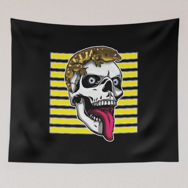 Item preview, Retro Leachianus Skull designed and sold by HauntedHerps.