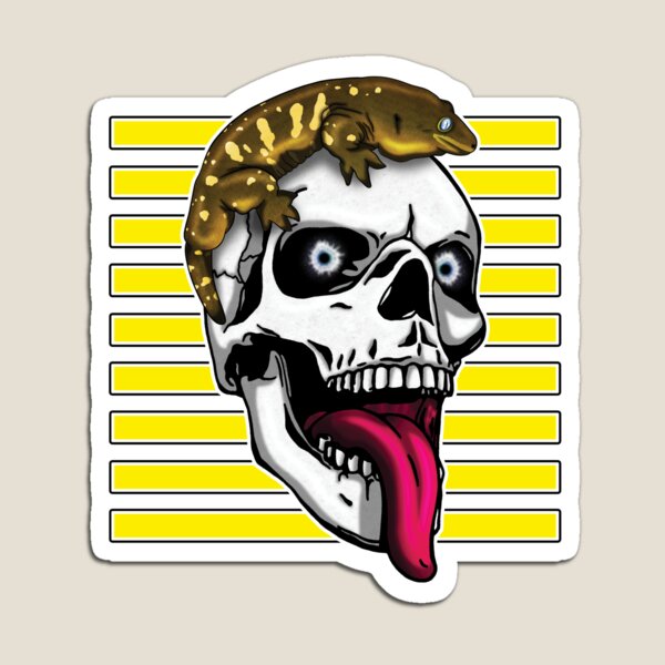 Item preview, Retro Leachianus Skull designed and sold by HauntedHerps.
