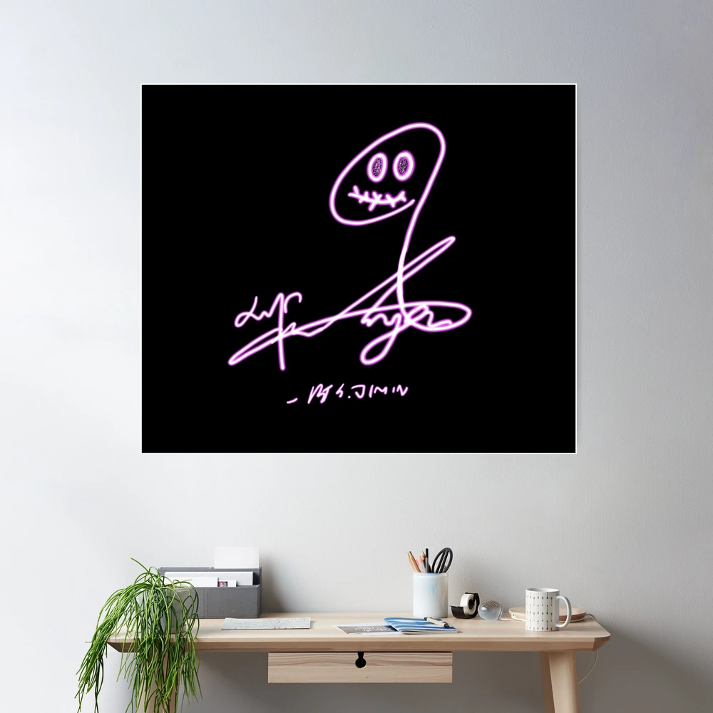 BTS jimin signature 