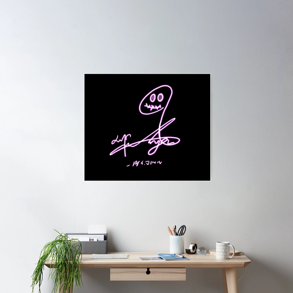 BTS jimin signature 