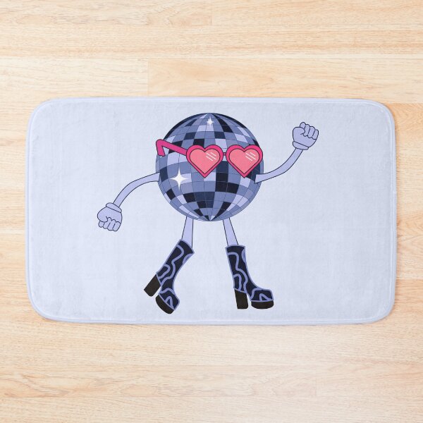 Item preview, Dancing Disco ball, Mirror ball with heart shaped sunglasses designed and sold by snadesign.