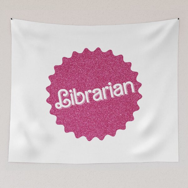 Item preview, Librarian (Pink Sparkle) designed and sold by OscarAndOphelia.