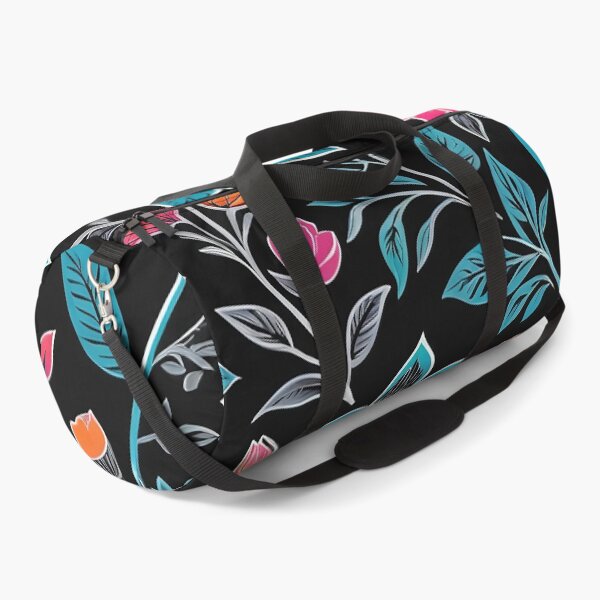 Item preview, Colorful Linoprint Floral Pattern designed and sold by DesignDrifts.