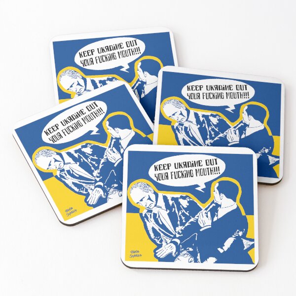Item preview, Zelenskyy slapping Putin; Ukraine; designed and sold by StickerApe.