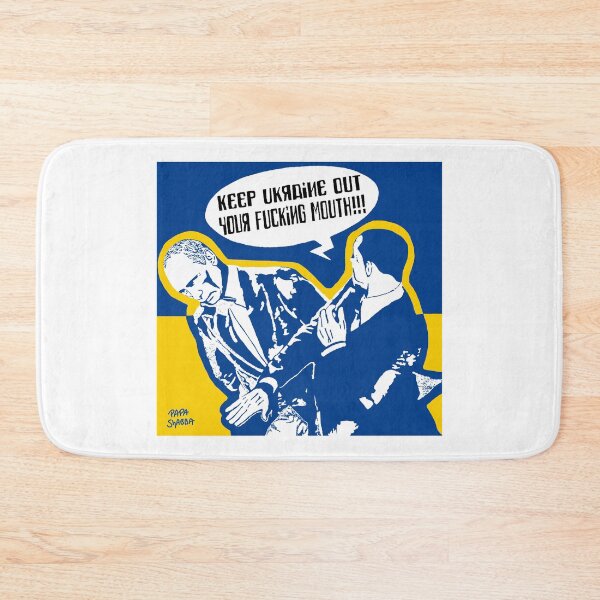 Item preview, Zelenskyy slapping Putin; Ukraine; designed and sold by StickerApe.
