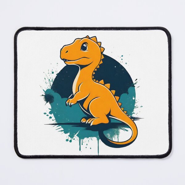 Item preview, "Roaring Through Time: Prehistoric Dinosaur Illustration" designed and sold by ArtistKunal123.