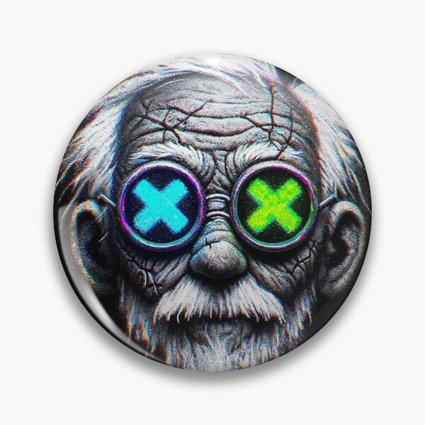 Item preview, Grandpa chalk effect sketch. designed and sold by urbanjungle403.