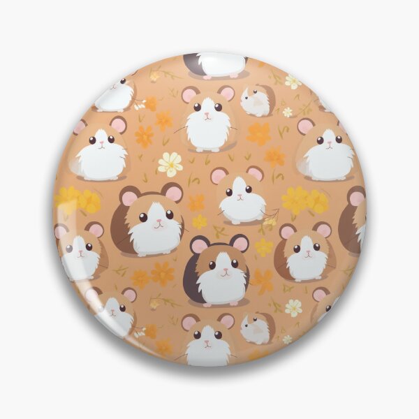 Item preview, Hamster Cute Seamless Patterns 1 designed and sold by ThaNiyom.
