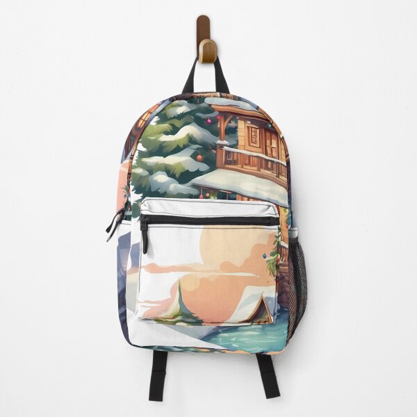 Item preview, New Year's illustration of a snow globe that has a wooden house designed and sold by wplamkung.