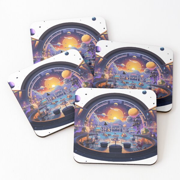 Item preview, Intergalactic Café Vista designed and sold by sagybp.