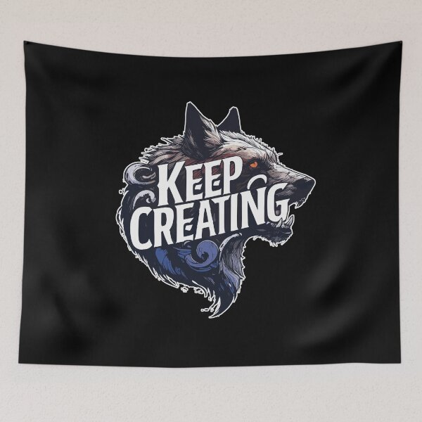 Item preview, Keep Creating designed and sold by TomFrontierArt.