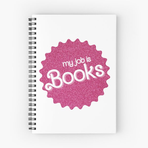 Item preview, My Job Is Books (Pink Sparkle) designed and sold by OscarAndOphelia.