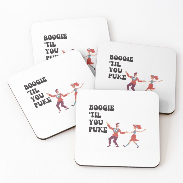 Item preview, BOOGIE 'TIL YOU PUKE designed and sold by StudioARTHUR.