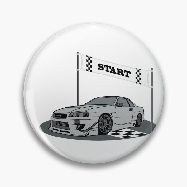 Item preview, Ready for Action: Nissan GTR on the Starting Line designed and sold by SoffloinsJDM.