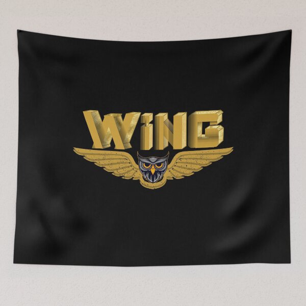 Item preview, Golden Winged Owl designed and sold by CasmariaOnlineShop -.