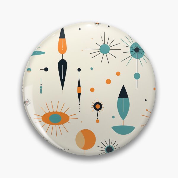 Item preview, Mid Century Modern Pattern designed and sold by ReverseBleach.