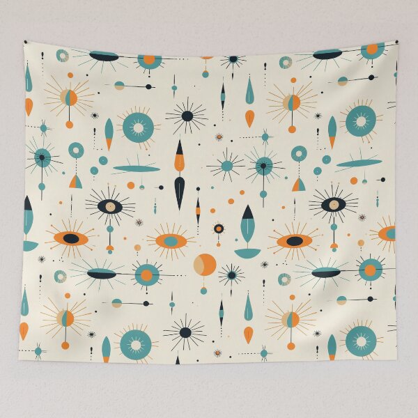 Item preview, Mid Century Modern Pattern designed and sold by ReverseBleach.