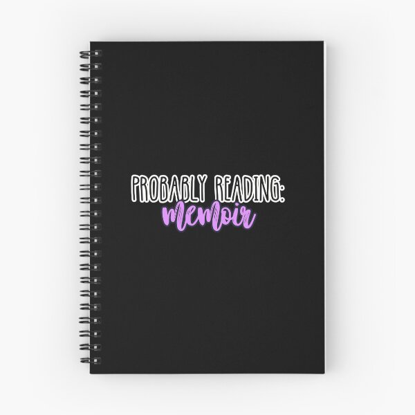 Item preview, Probably Reading Memoir designed and sold by slicksquid.