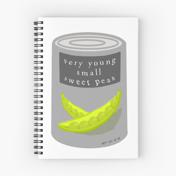 Item preview, Guisantes de olor pequeños y muy tiernos en lata designed and sold by FullOfGrace Design Co..