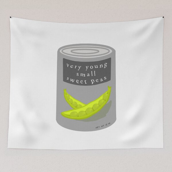 Item preview, Very Young Small Sweet Peas in a Can designed and sold by FullOfGrace Design Co..