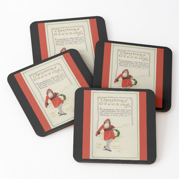 Item preview, Merry Xmas Santa Vintage Illustration Design designed and sold by EarthArtDesigns.