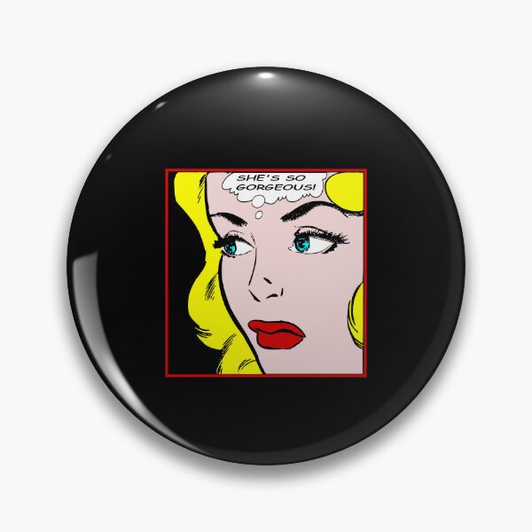 Item preview, She is so gorgeous - Vintage romance comics designed and sold by Alex Starcatcher.