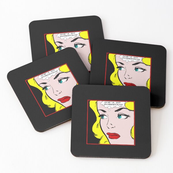 Item preview, She is so gorgeous - Vintage romance comics designed and sold by Alex Starcatcher.
