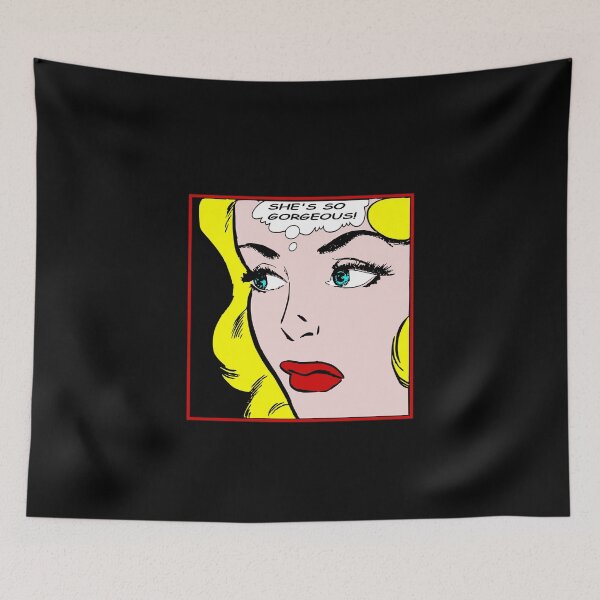 Item preview, She is so gorgeous - Vintage romance comics designed and sold by Alex Starcatcher.