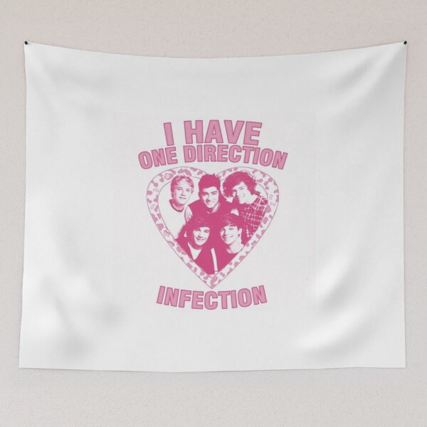 Item preview, One Direction Infection Art (Pink) designed and sold by tpwk designs.