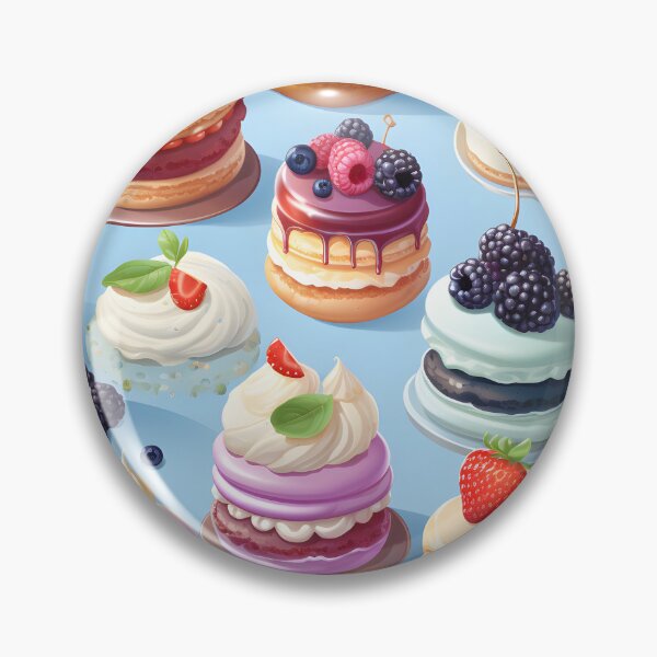 Item preview, Sweet Treats and Pastries Seamless Digital Paper No.2 designed and sold by ShioriArt Design.