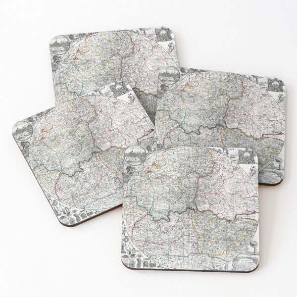 Item preview, Thirty Miles Round London 1717 designed and sold by colourfind.