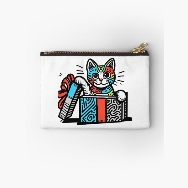 Item preview, Cat in Christmas Gift Box Cat Lover Cat Cult designed and sold by sharon1210.