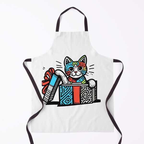 Item preview, Cat in Christmas Gift Box Cat Lover Cat Cult designed and sold by sharon1210.