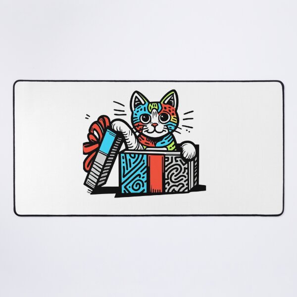 Item preview, Cat in Christmas Gift Box Cat Lover Cat Cult designed and sold by sharon1210.