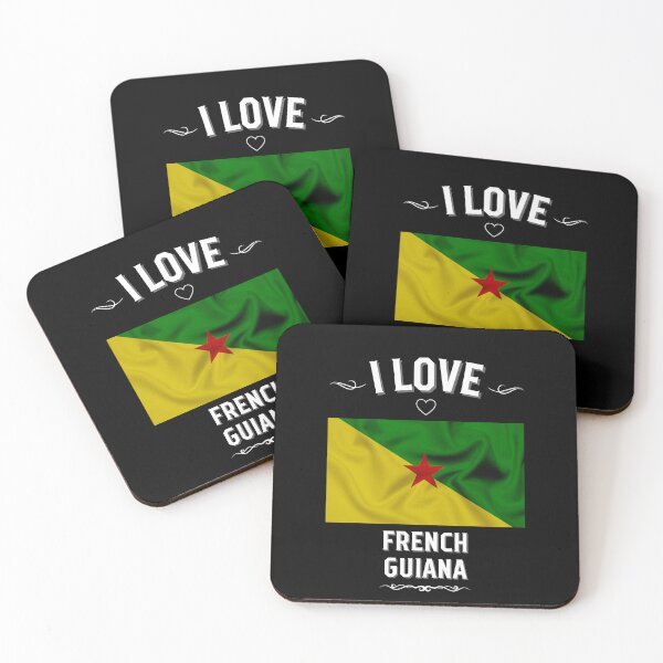Item preview, I Love French Guiana designed and sold by LoveMyRoots.