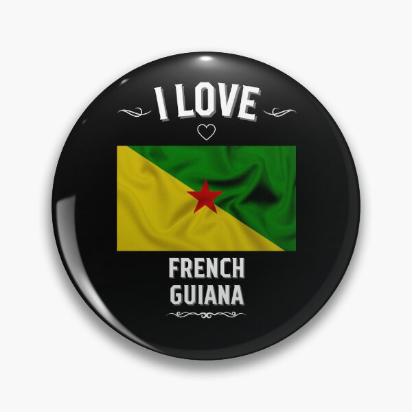 Item preview, I Love French Guiana designed and sold by LoveMyRoots.