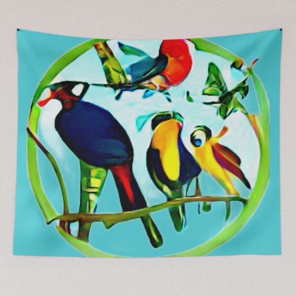 Item preview, Tropical Birds designed and sold by JanieP2022.