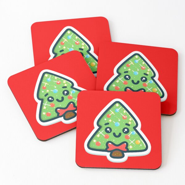 Item preview, Smiling Christmas tree avatar designed and sold by AI-Only Creations.