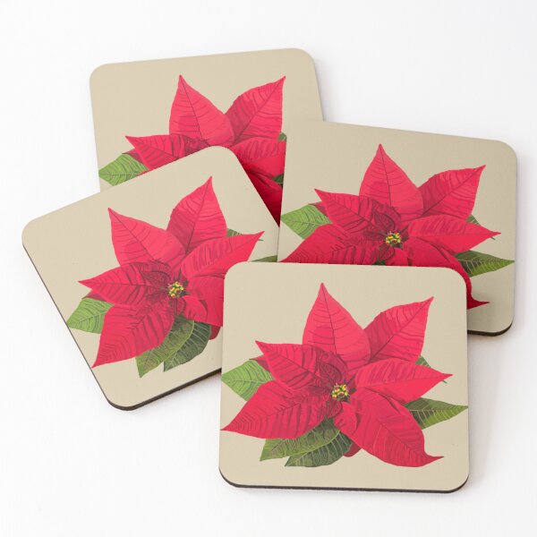 Item preview, Painted Poinsettia designed and sold by AbigailHerman.