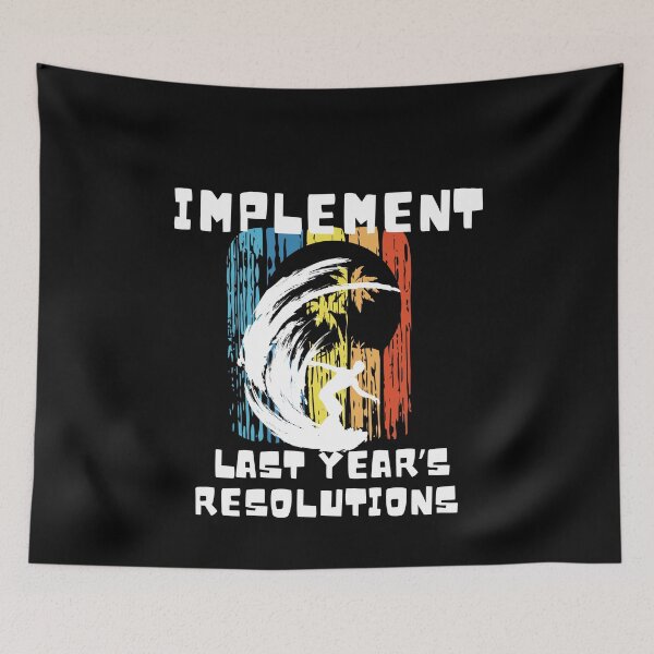 Item preview, My new year’s resolutions-implement last year's resolution designed and sold by theredsharp.