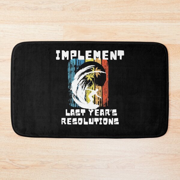 Item preview, My new year’s resolutions-implement last year's resolution designed and sold by theredsharp.