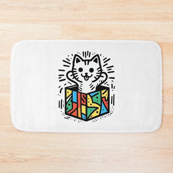 Item preview, Cat Christmas Gift Box Cat Cult Playful Cat designed and sold by sharon1210.