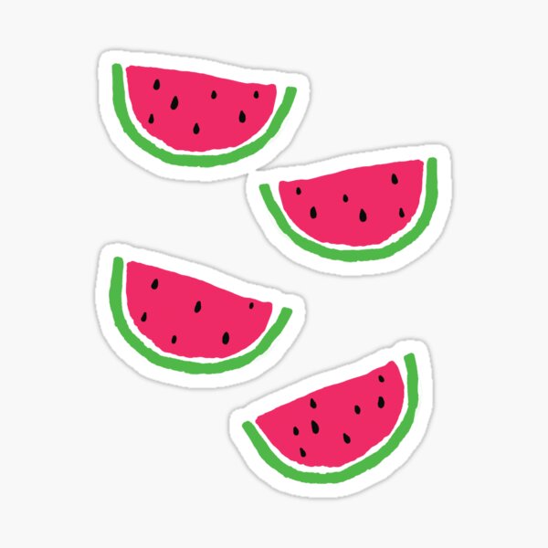 A Little Watermelon Sticker
