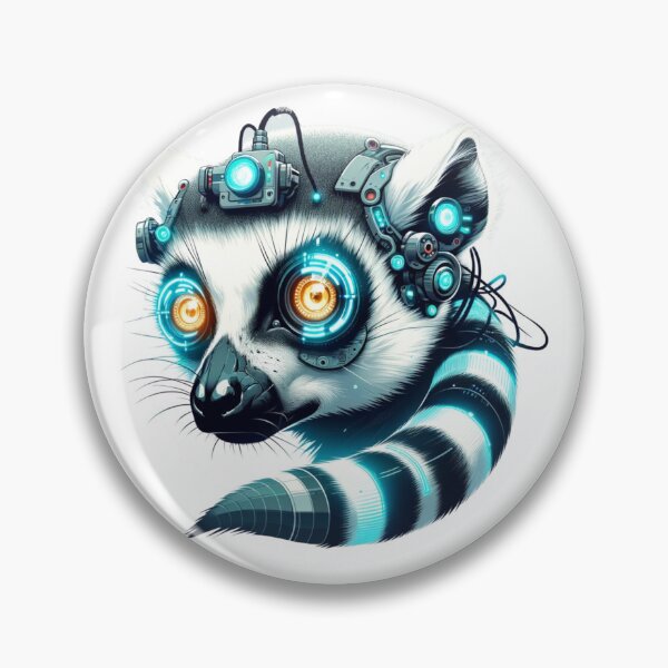 Item preview, Rainforest Acrobat - Cyber Lemur designed and sold by MrAI-Store.