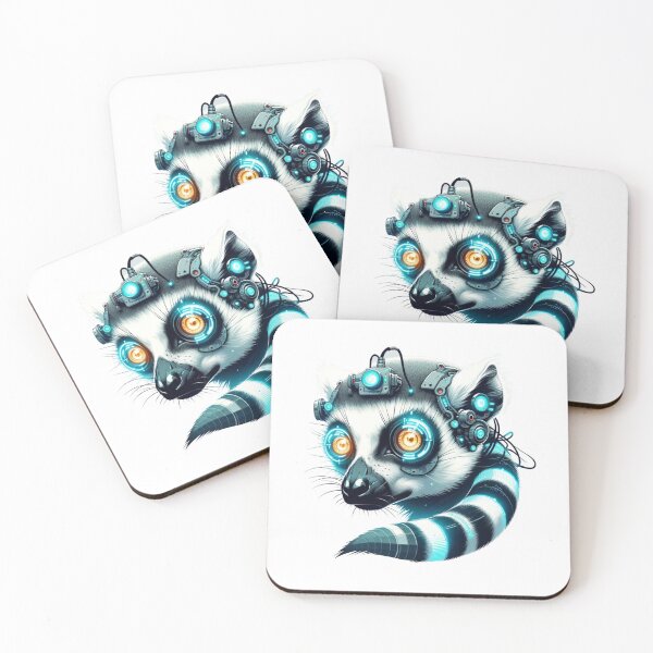 Item preview, Rainforest Acrobat - Cyber Lemur designed and sold by MrAI-Store.