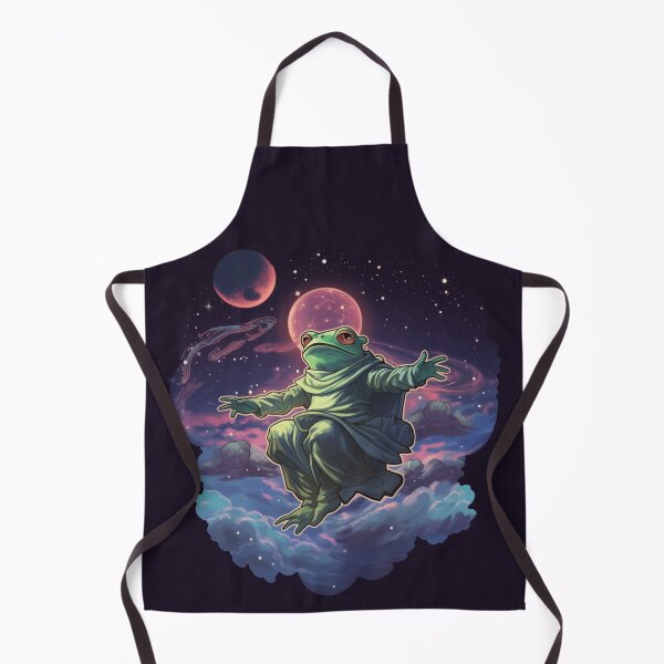 Item preview, All Powerful Frog Floating through Space designed and sold by StyleCut.