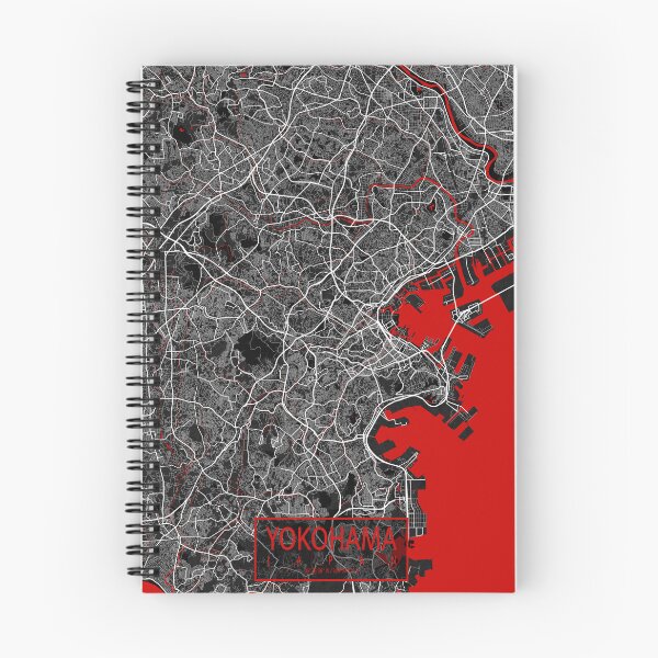 Item preview, Yokohama City Map of Japan - Oriental designed and sold by deMAP.