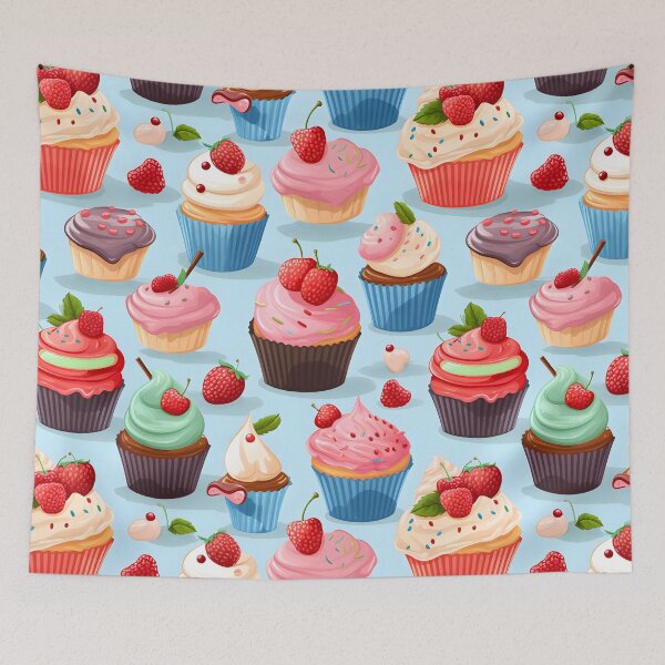 Item preview, Sweet Treats and Pastries Seamless Digital Paper No.4 designed and sold by ShioriArt Design.