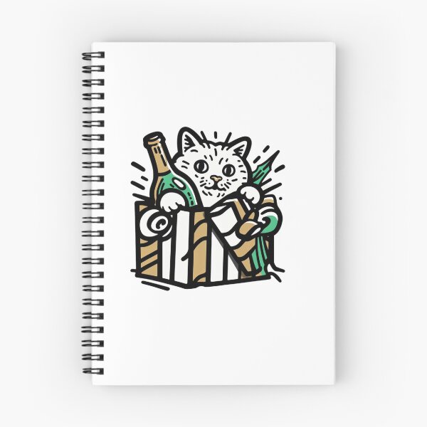 Item preview, Cat Christmas Gift Box Cat Cult Playful Cat designed and sold by sharon1210.