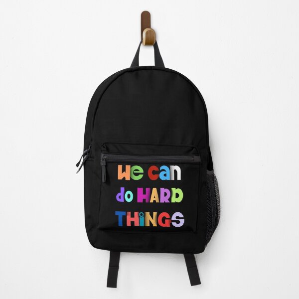 Item preview, We Can Do Hard Things Groovy Retro designed and sold by CasmariaOnlineShop -.